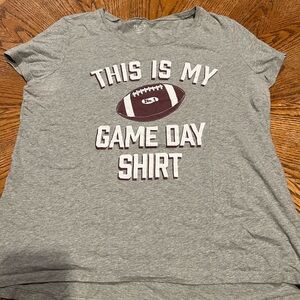The Children's Place Gray Game Day Shirt